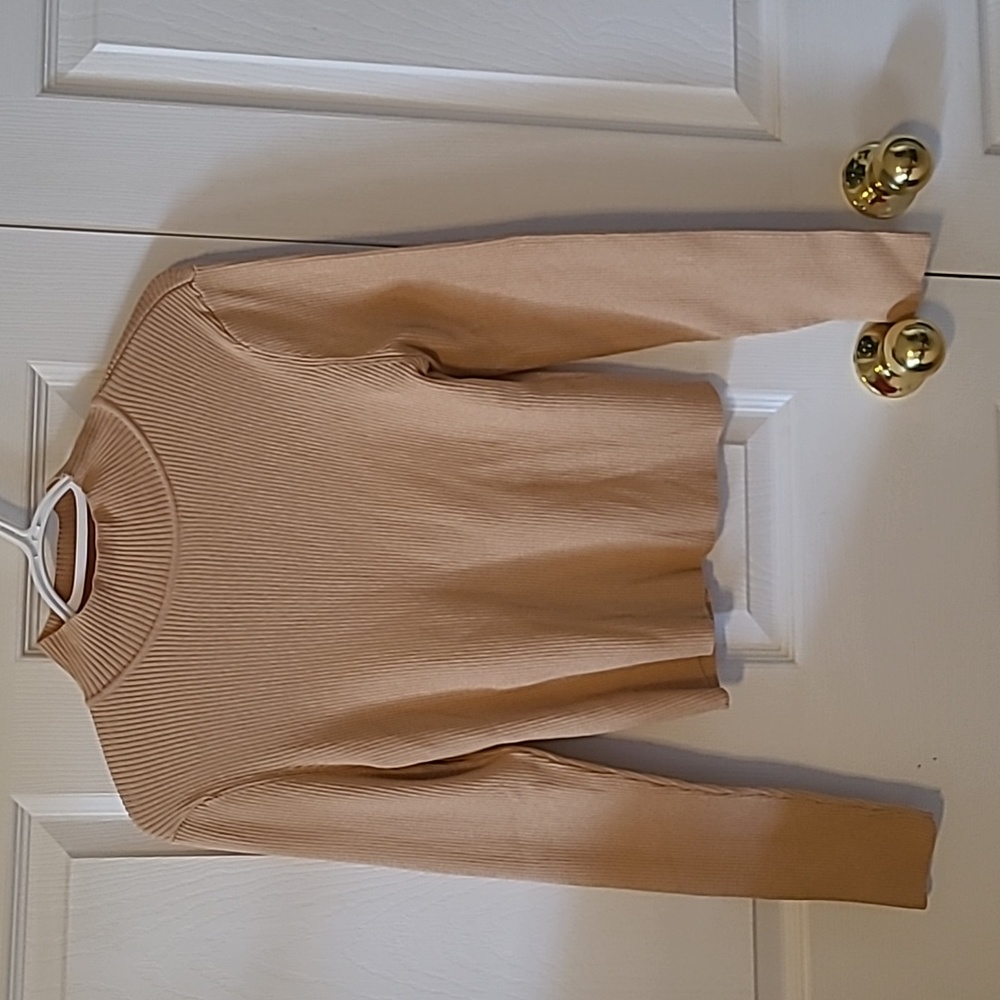Divided Rib Mock Sweater - Picture 2 of 3